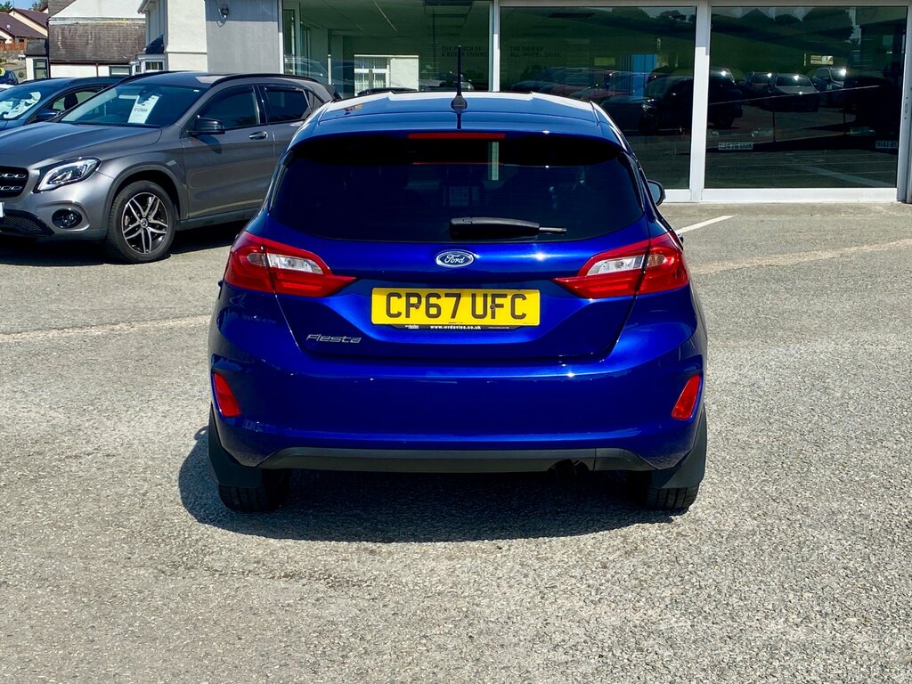Ford Fiesta 1.0T Ecoboost Titanium Hatchback CP67UFC Blue #6