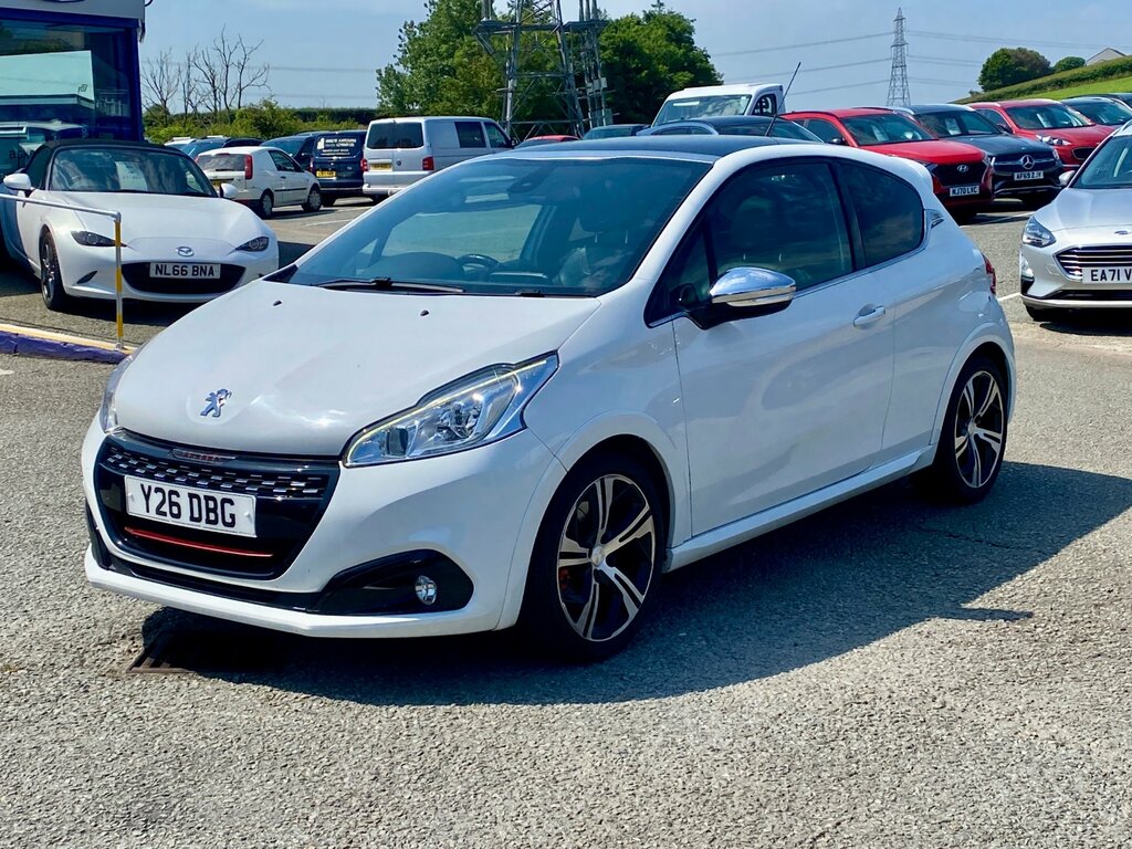 Peugeot 208 1.6 Thp Gti Prestige Hatchback E White #3