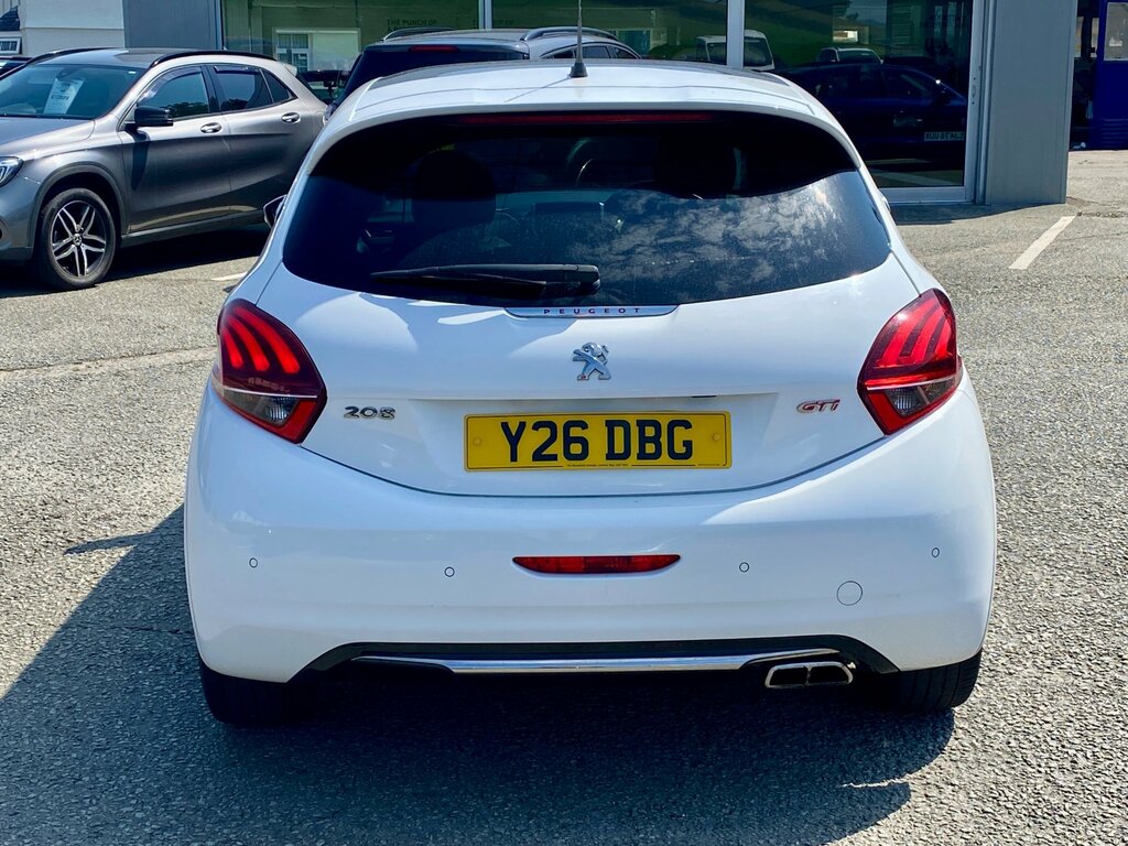 Peugeot 208 1.6 Thp Gti Prestige Hatchback E White #6