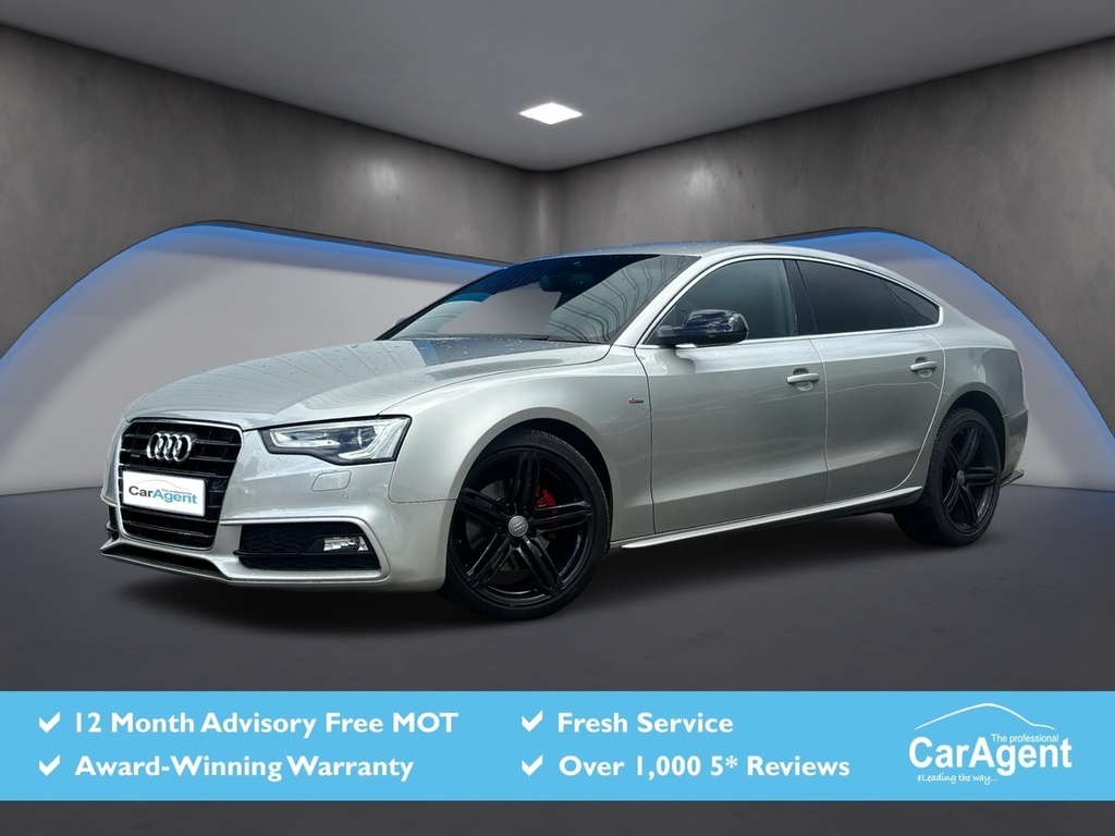 Audi A5 2.0 Tdi S Line Sportback Quattro DA63DLF Silver
