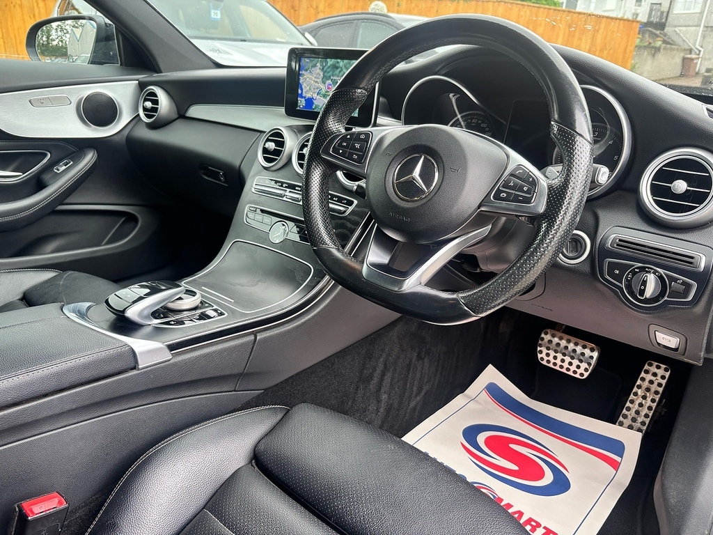 Mercedes-Benz C Class 2.1 C220d Amg Line Coupe G-tronic Euro LL66NVW Blue #2