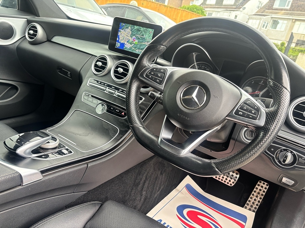 Mercedes-Benz C Class 2.1 C220d Amg Line Coupe G-tronic Euro LL66NVW Blue #3