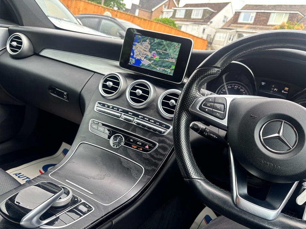 Mercedes-Benz C Class 2.1 C220d Amg Line Coupe G-tronic Euro Blue