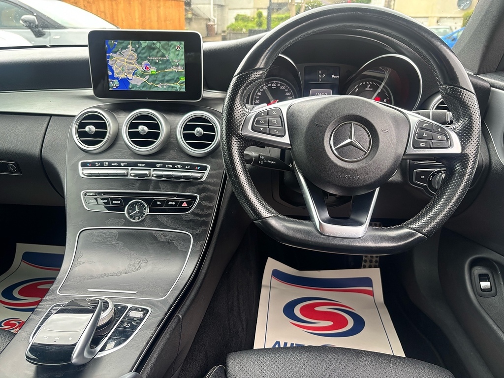 Mercedes-Benz C Class 2.1 C220d Amg Line Coupe G-tronic Euro LL66NVW Blue #4