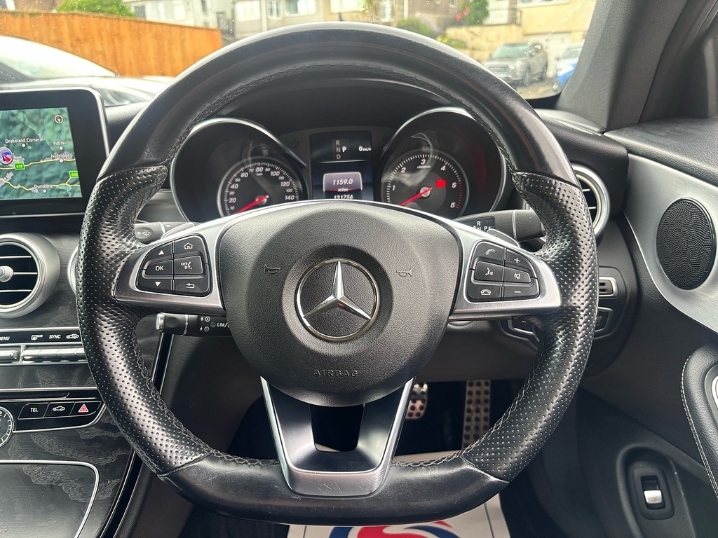 Mercedes-Benz C Class 2.1 C220d Amg Line Coupe G-tronic Euro LL66NVW Blue #5