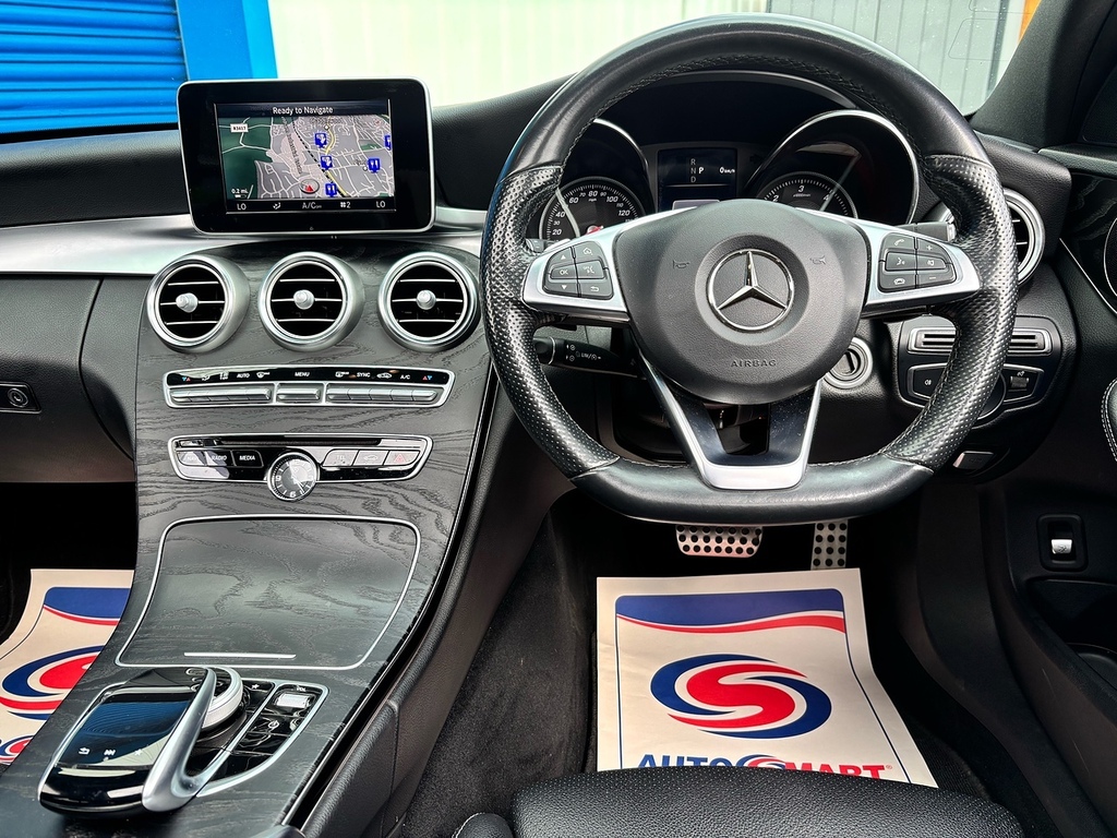 Mercedes-Benz C Class 2.1 C250d Amg Line Estate G-tronic Eur WL17JVK White #5