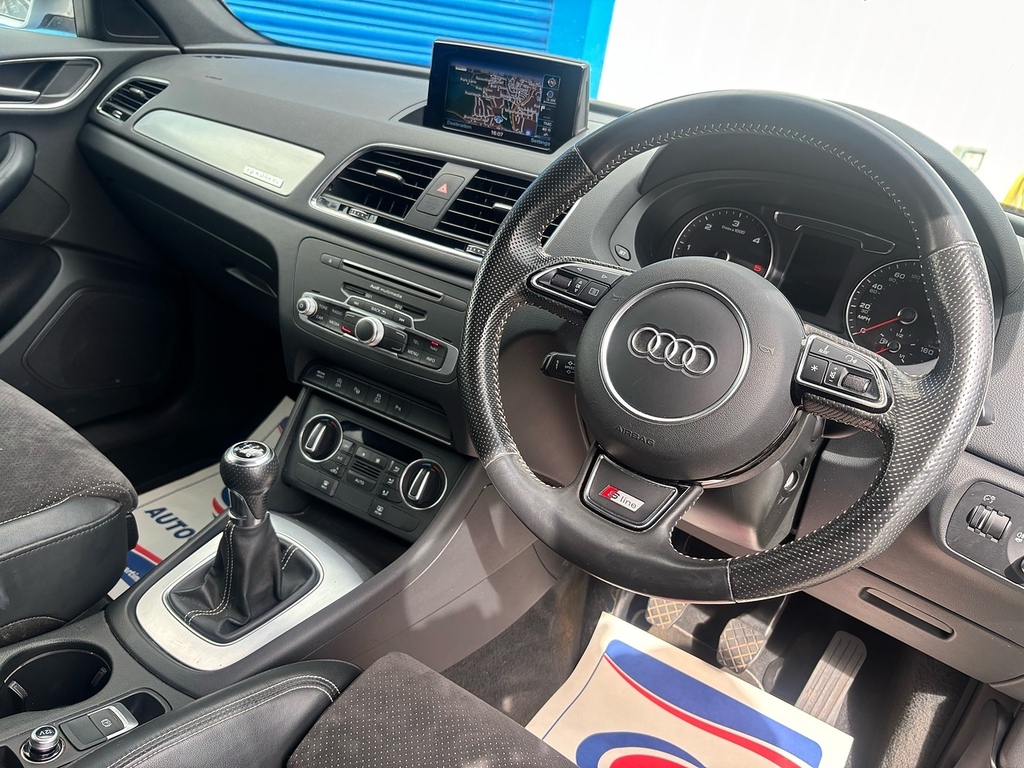 Audi Q3 2.0 Tdi S Line Plus Suv Quattro Silver #3