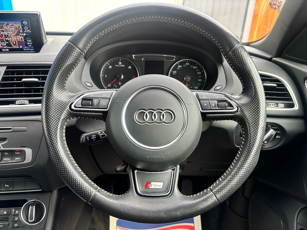 Audi Q3 2.0 Tdi S Line Plus Suv Quattro Silver #5