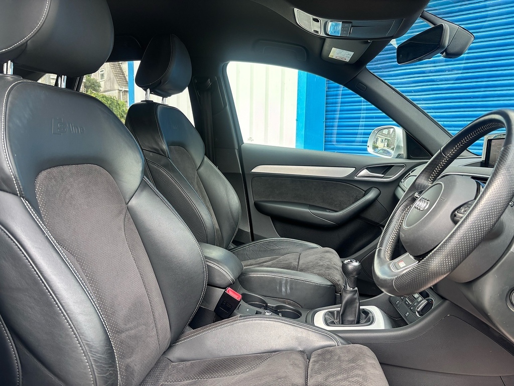 Audi Q3 2.0 Tdi S Line Plus Suv Quattro Silver #6