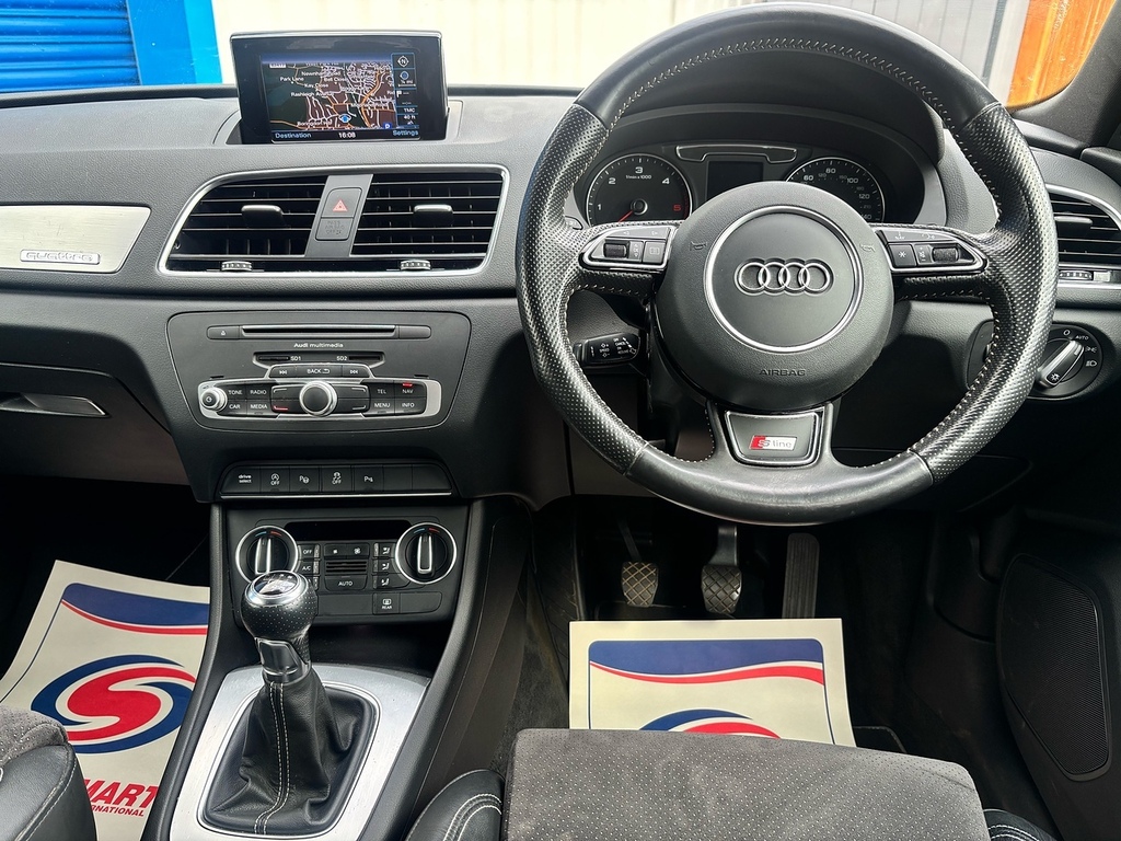 Audi Q3 2.0 Tdi S Line Plus Suv Quattro Silver #4