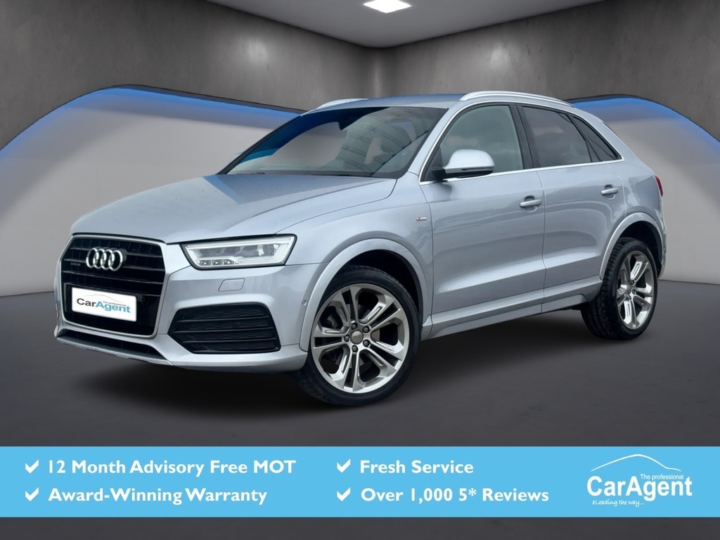 Audi Q3 2.0 Tdi S Line Plus Suv Quattro Silver