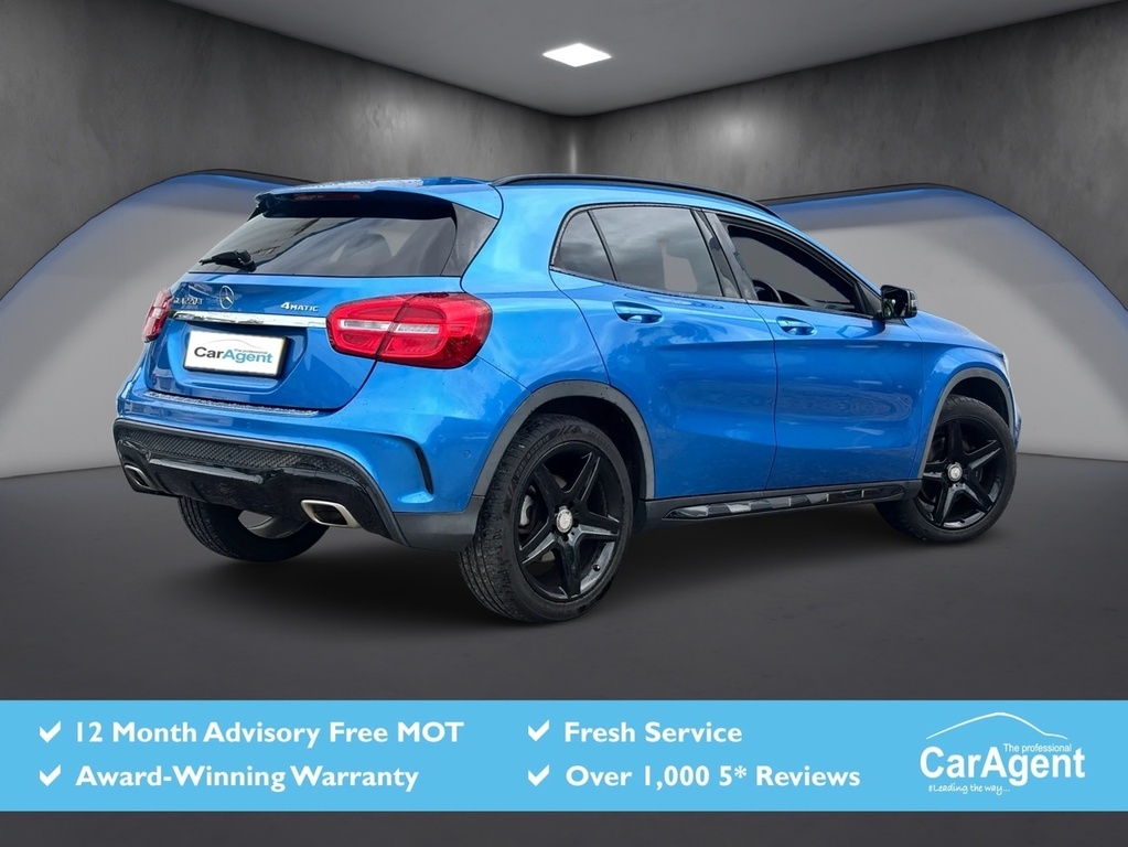 Mercedes-Benz GLA Class 2.1 Gla220d Amg Line Premium Suv 7G-d KO66HTA Blue #2