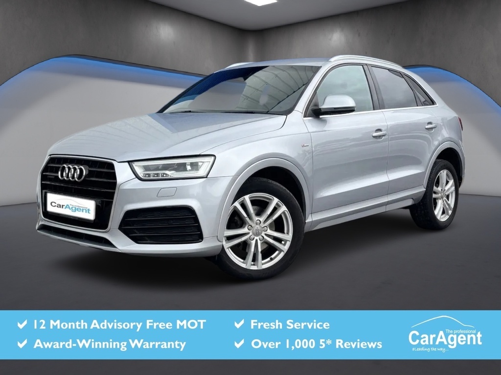 Audi Q3 2.0 Tdi S Line Suv Quattro Euro Silver