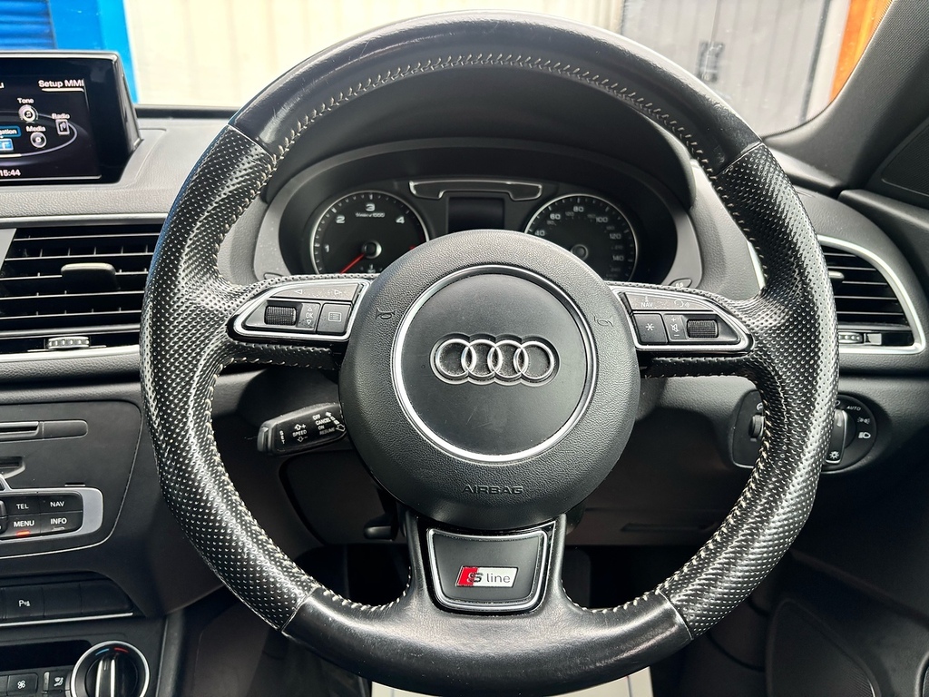 Audi Q3 2.0 Tdi S Line Suv Quattro Euro CP15YYA Silver #6