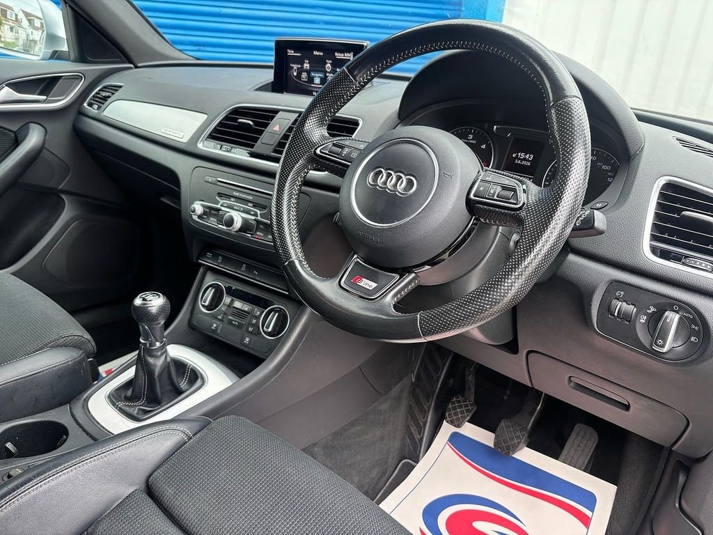 Audi Q3 2.0 Tdi S Line Suv Quattro Euro CP15YYA Silver #3