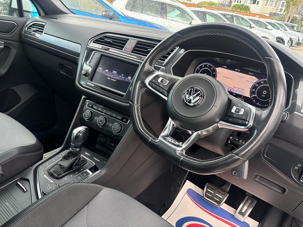 Volkswagen Tiguan 2.0 Tsi Bluemotion Tech R-line Suv Dsg MF17XRN White #4