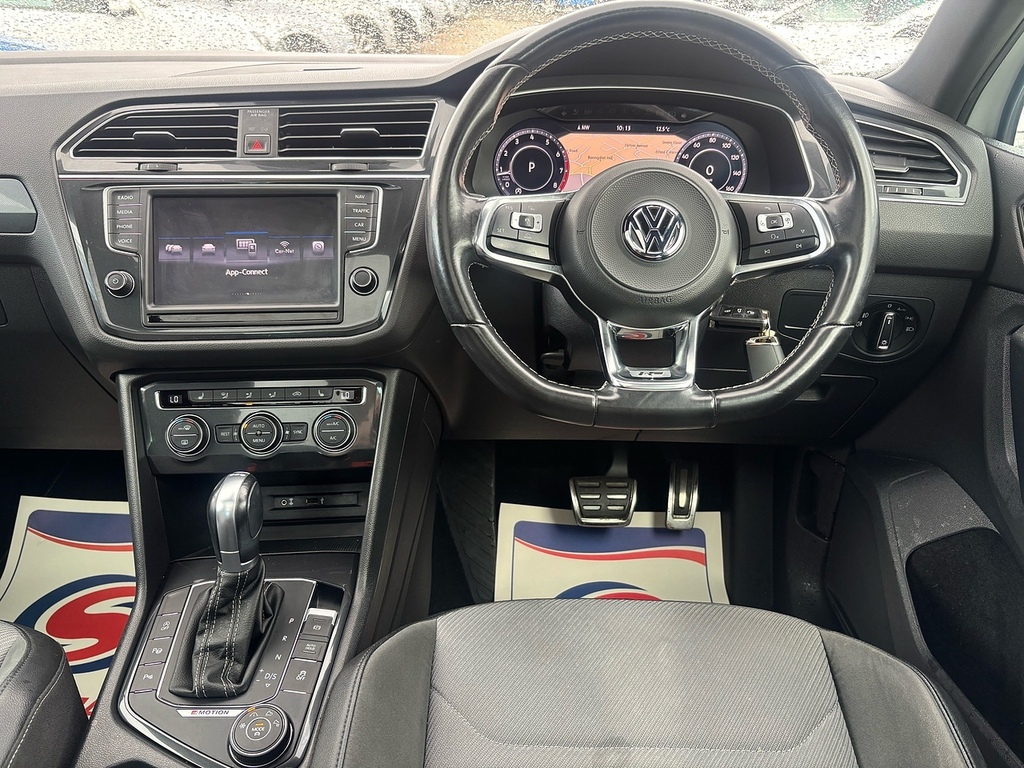 Volkswagen Tiguan 2.0 Tsi Bluemotion Tech R-line Suv Dsg MF17XRN White #6