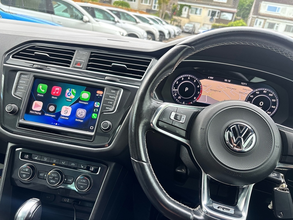 Volkswagen Tiguan 2.0 Tsi Bluemotion Tech R-line Suv Dsg MF17XRN White #5