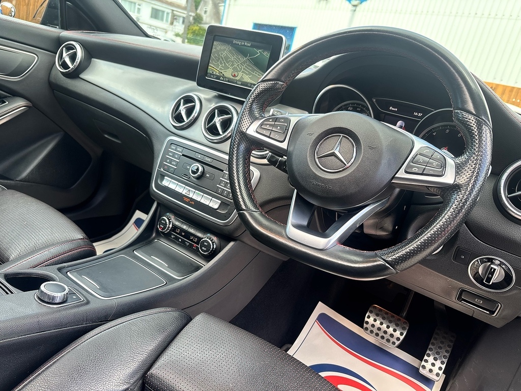 Mercedes-Benz CLA Class Cla180 Amg Line Saloon 1.6 Black #4