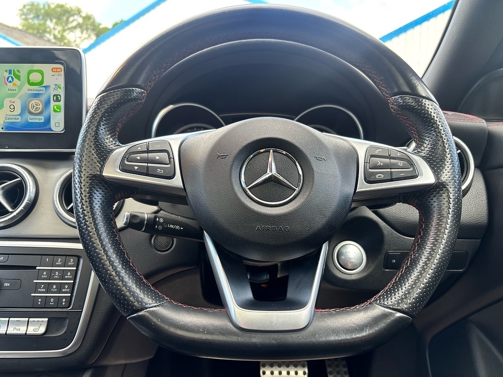 Mercedes-Benz CLA Class Cla180 Amg Line Saloon 1.6 Black #6