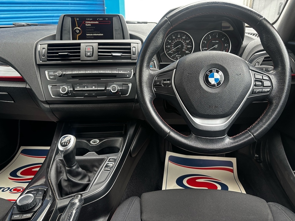 BMW 1 Series 118D Sport ND63MLY White #5