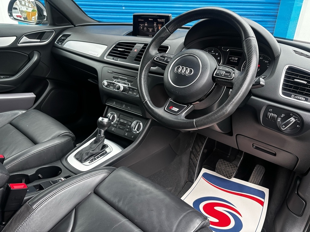 Audi Q3 2.0 Tfsi S Line Suv S Tronic Quattro Eu GV63LYP Black #3