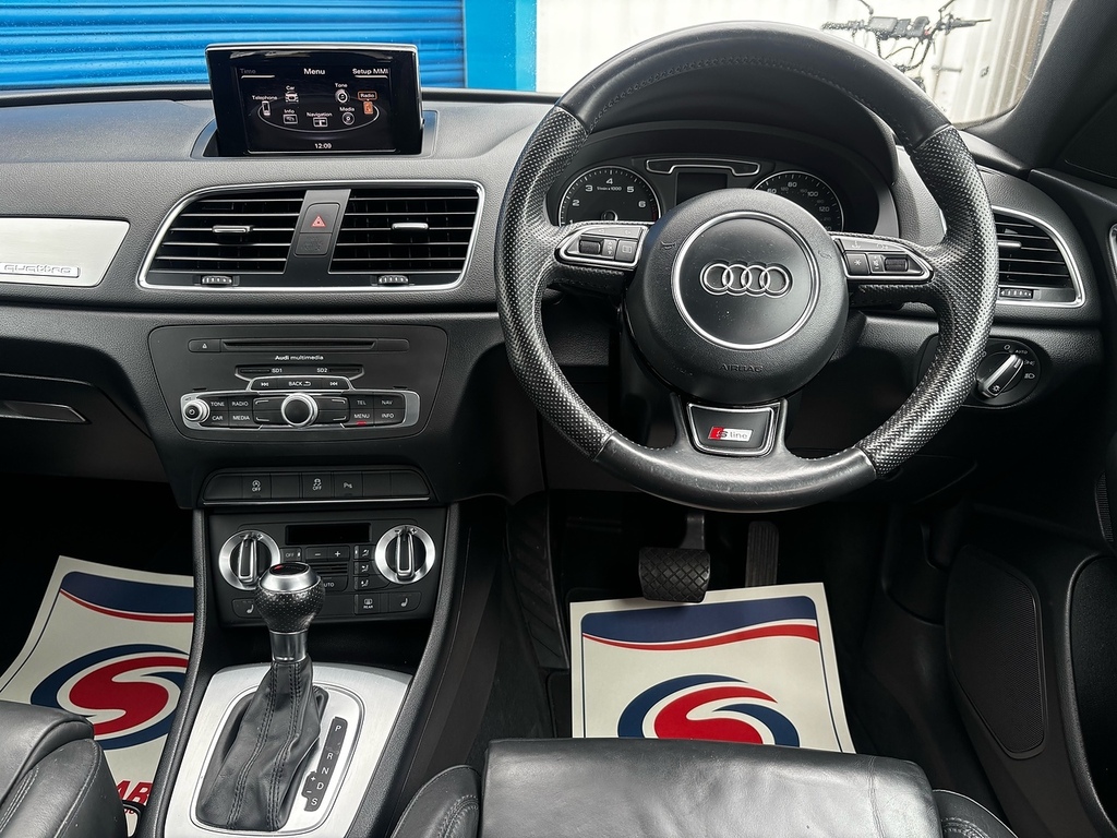 Audi Q3 2.0 Tfsi S Line Suv S Tronic Quattro Eu GV63LYP Black #5