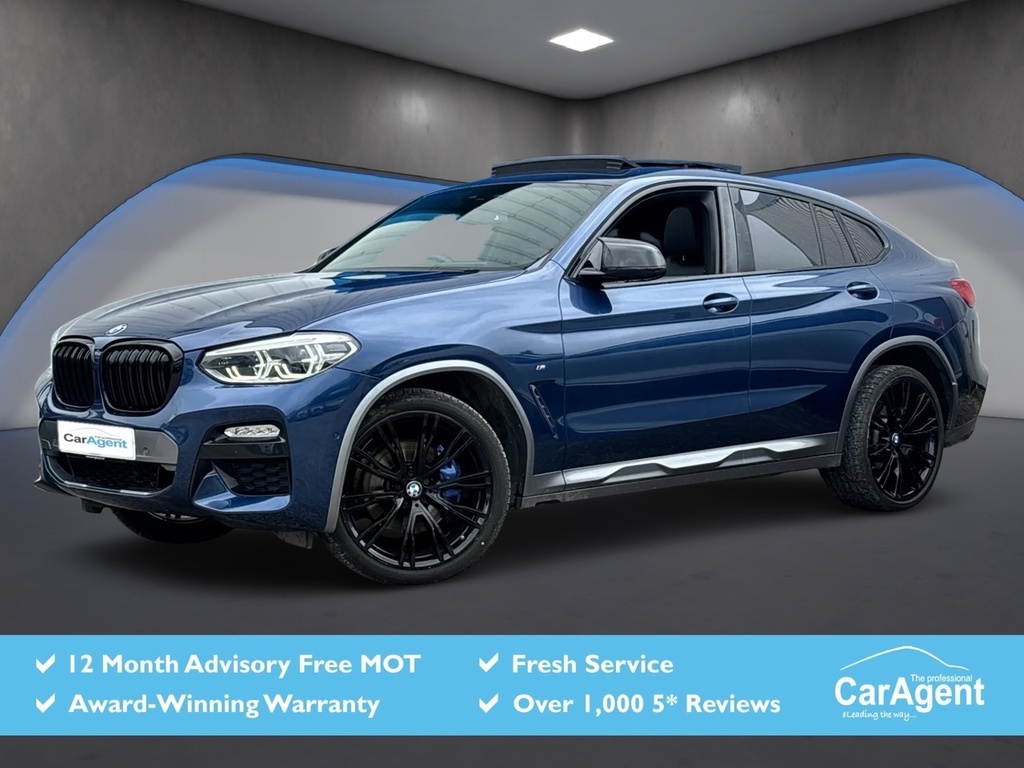 BMW X4 3.0 30D M Sport X Suv Xdrive Euro Blue