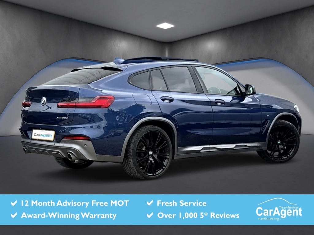 BMW X4 3.0 30D M Sport X Suv Xdrive Euro Blue #2