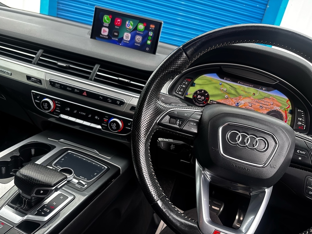 Audi Q7 3.0 Tdi V6 S Line Suv Tiptronic Quattro MH17FXG Blue #5