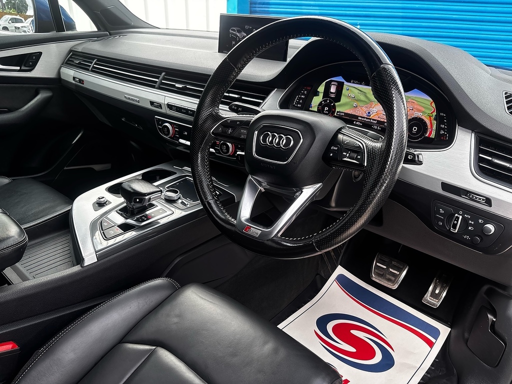 Audi Q7 3.0 Tdi V6 S Line Suv Tiptronic Quattro MH17FXG Blue #3