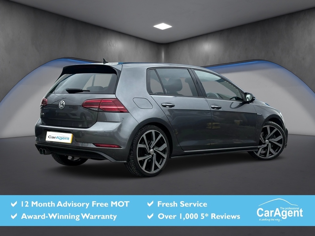 Volkswagen Golf 2.0 Tdi Gtd Hatchback Dsg Euro 6 Ss Grey #2