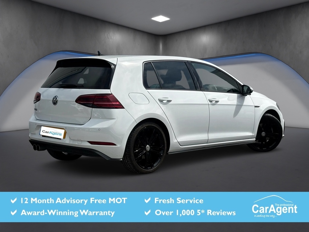 Volkswagen Golf 2.0 Tdi Bluemotion Tech Gtd Hatchback D VA17OZR White #2