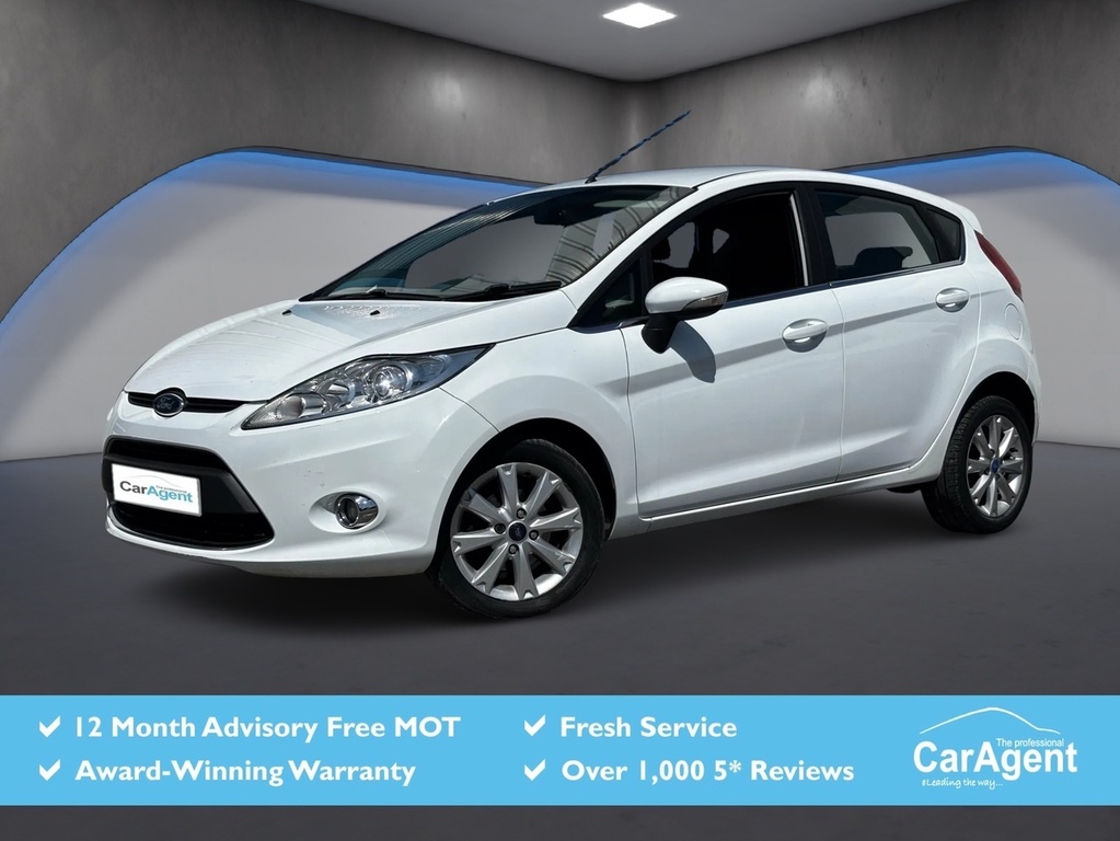 Ford Fiesta 1.4 Zetec Hatchback 154 Gkm White