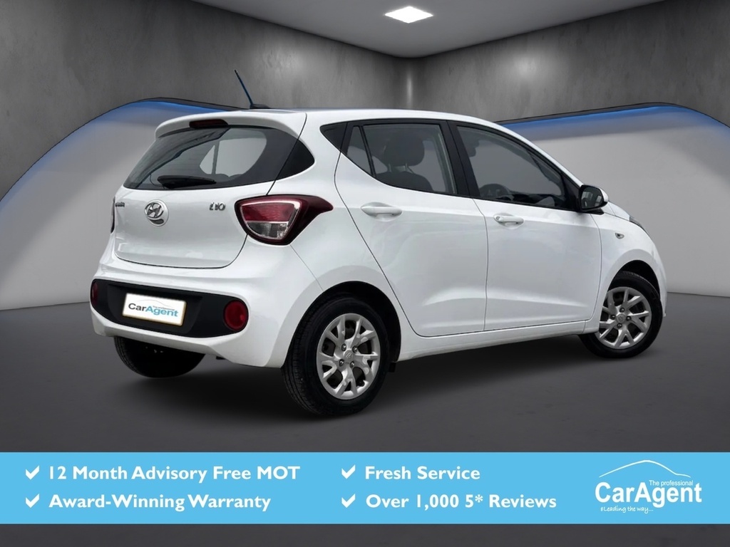 Hyundai I10 1.0 Se Hatchback Euro 6 66 Ps White #2