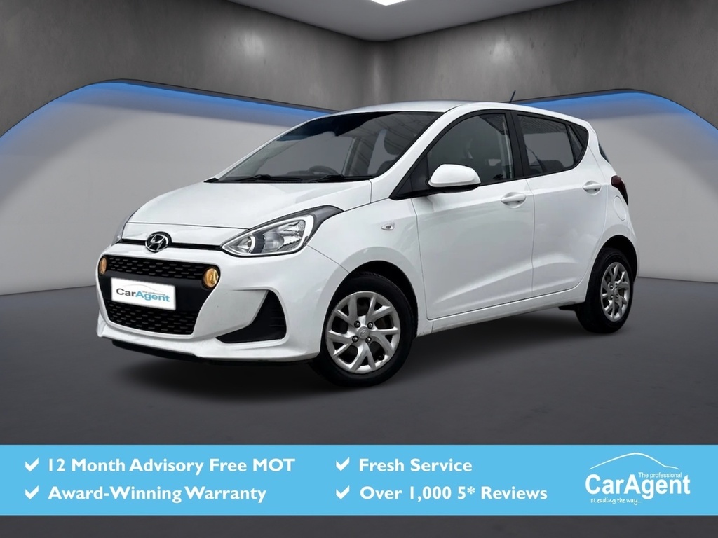 Hyundai I10 1.0 Se Hatchback Euro 6 66 Ps White