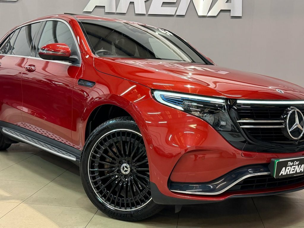 Mercedes-Benz EQC Suv Red #4