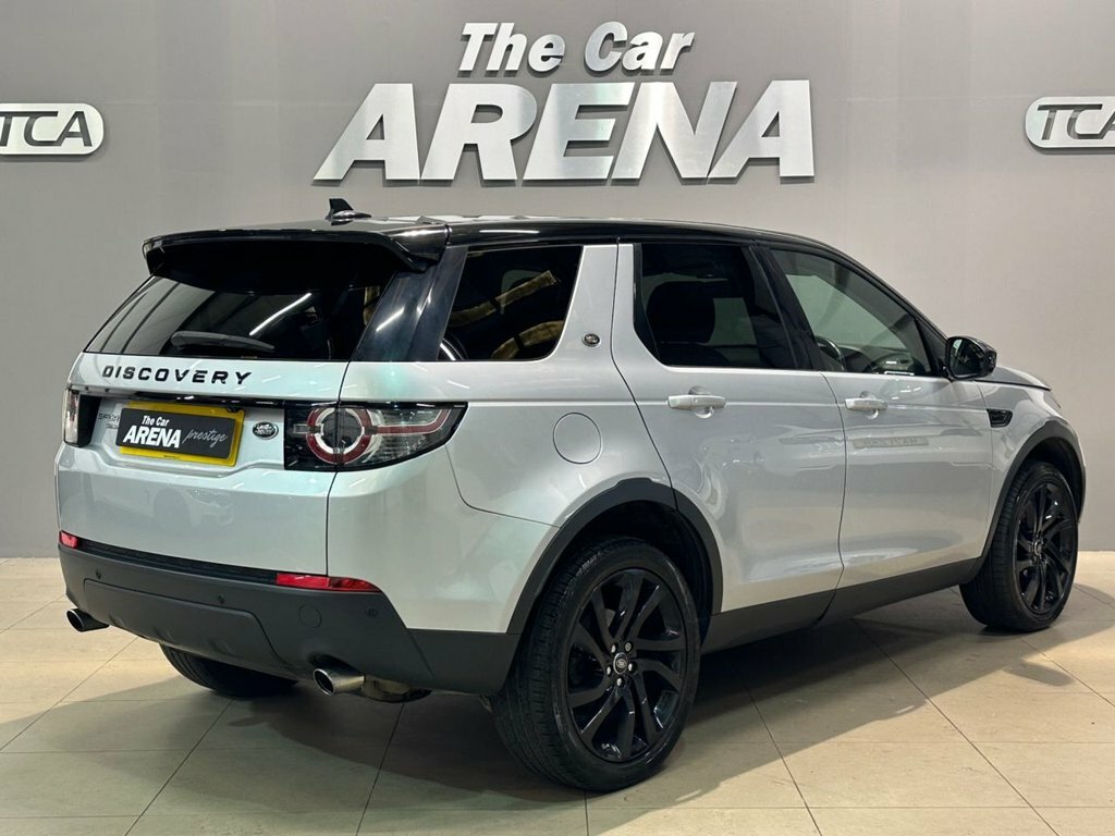 Land Rover Discovery Sport 2L Hse Black Silver #4