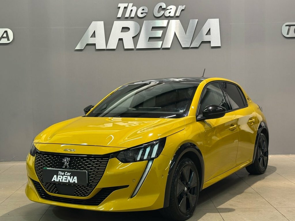 Peugeot e-208 Hatchback Yellow #2