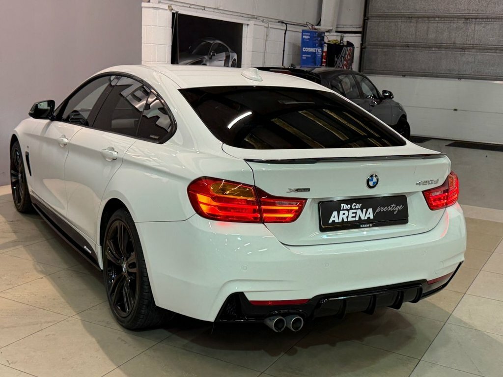 BMW 4 Series Gran Coupe 418D Sport Hatchback Grey #8