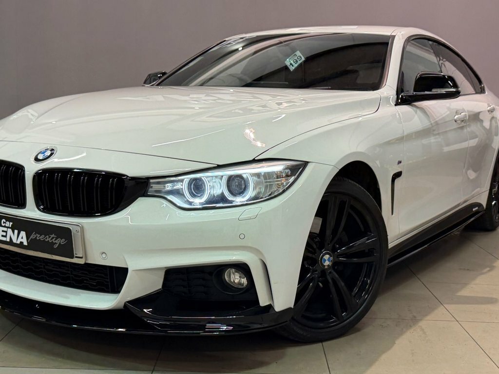 BMW 4 Series Gran Coupe 2L M Sport White #4