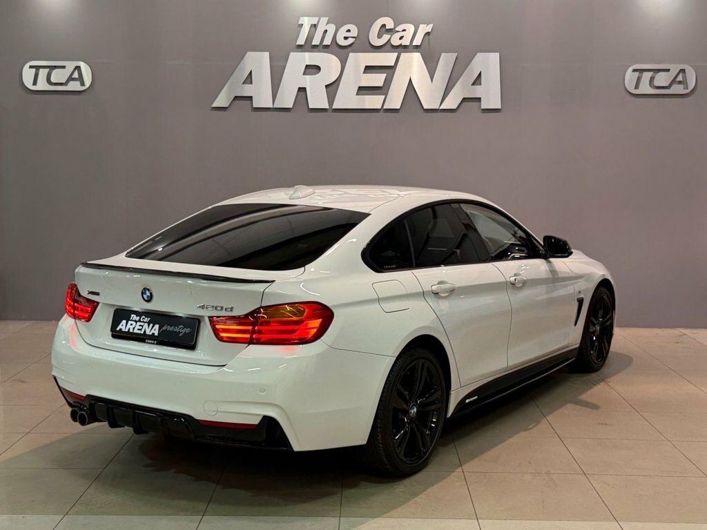 BMW 4 Series Gran Coupe 418D Sport Hatchback Grey #7