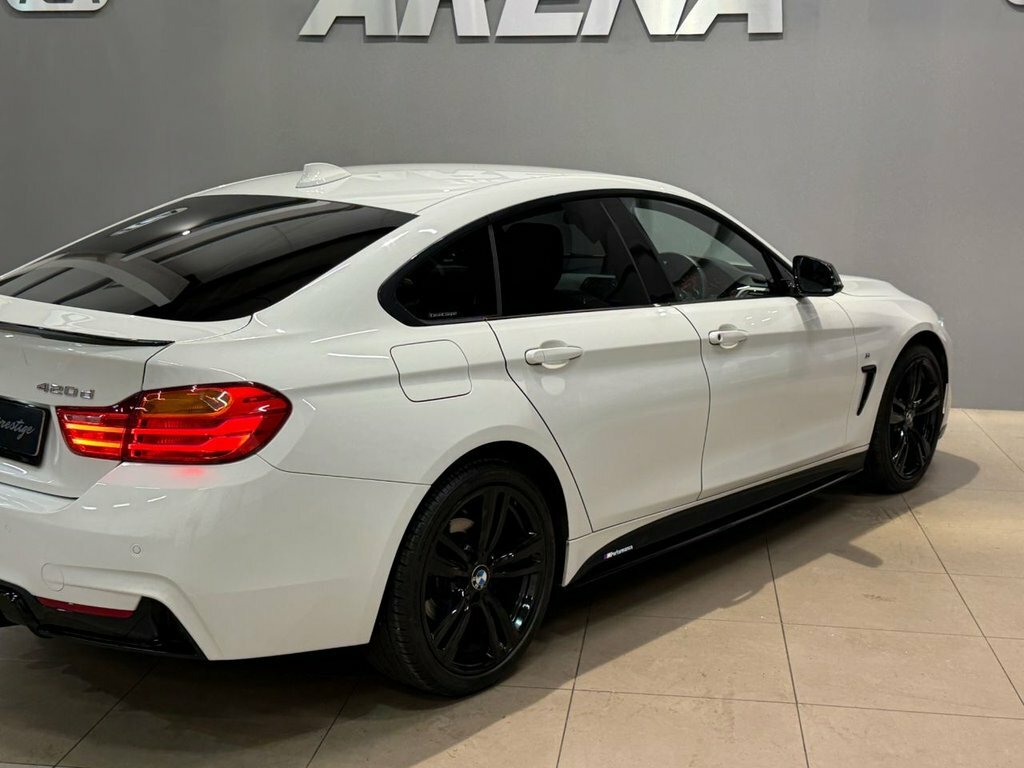 BMW 4 Series Gran Coupe 418D Sport Hatchback Grey #9