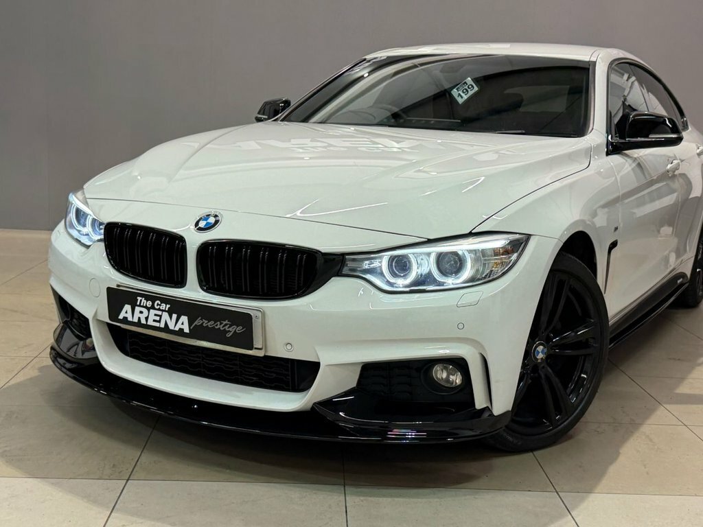 BMW 4 Series Gran Coupe 2L M Sport White #6