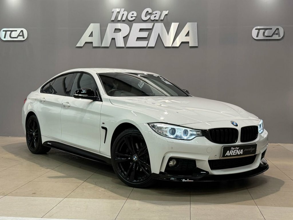 BMW 4 Series Gran Coupe 2L M Sport White
