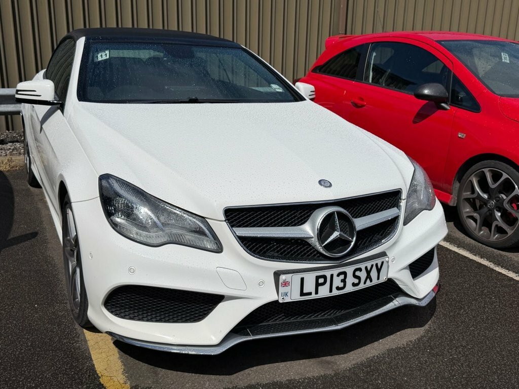 Mercedes-Benz E Class 2.1L Amg Sport White