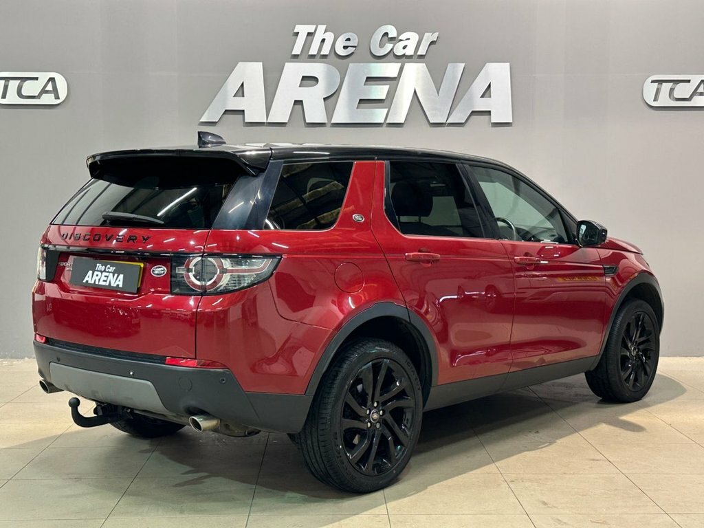 Land Rover Discovery Sport 2L Hse Black Red #2