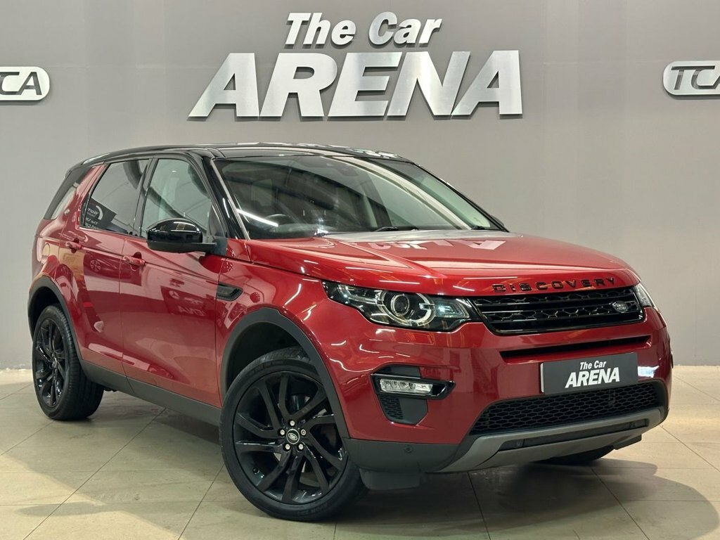Land Rover Discovery Sport 2L Hse Black Red