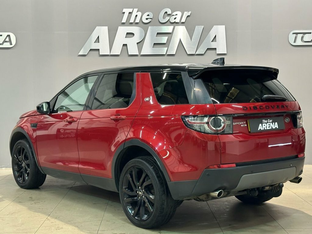 Land Rover Discovery Sport 2L Hse Black Red #6