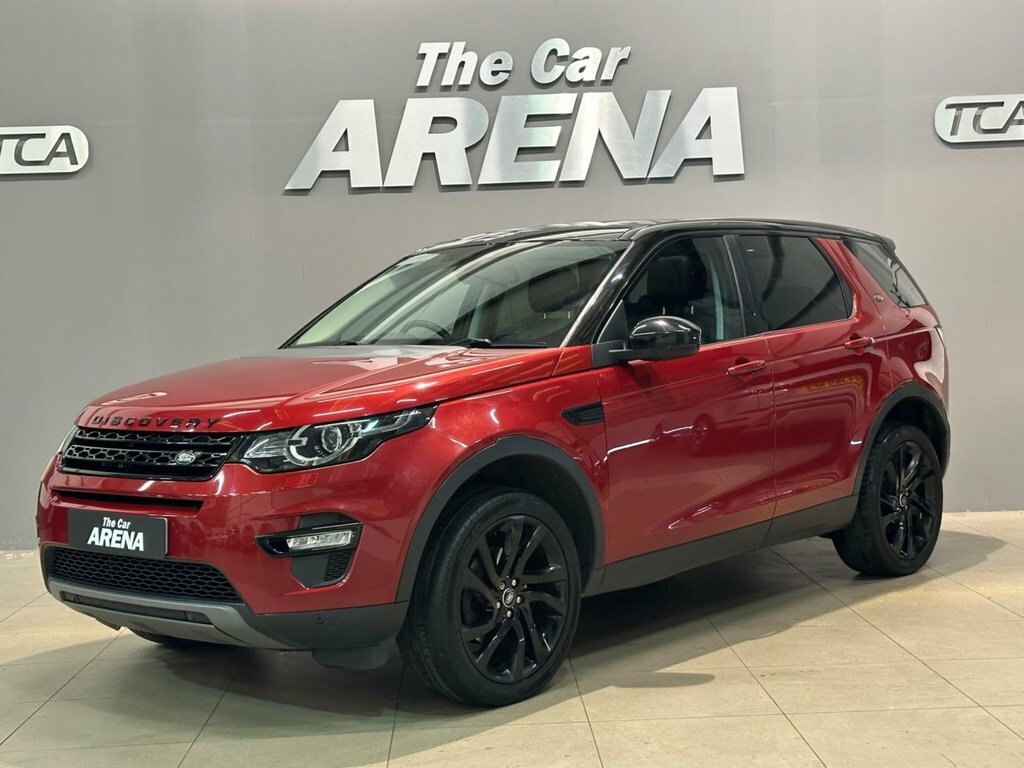 Land Rover Discovery Sport 2L Hse Black Red #5